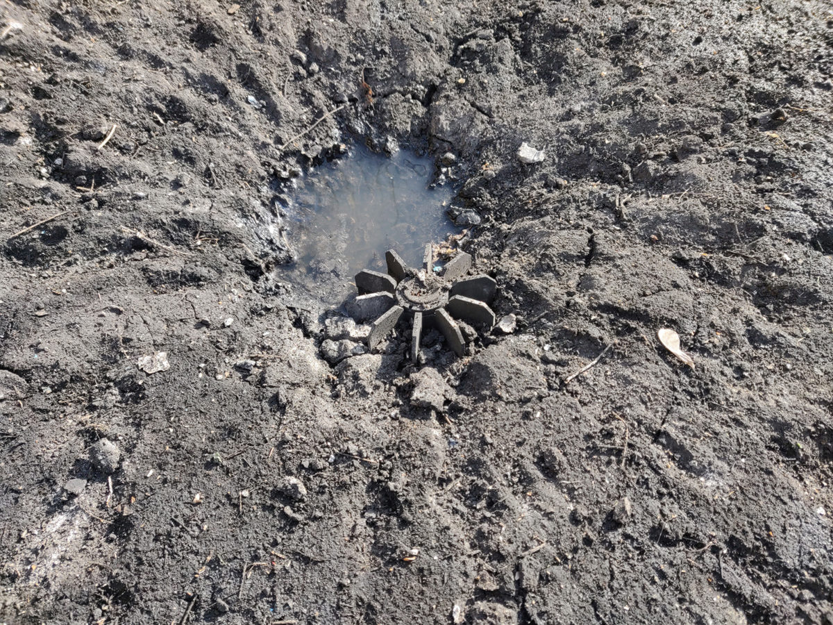 Земля выгорела: Появилось видео последствий атаки боевиков на позиции ВСУ