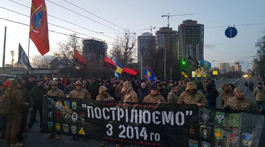 Чего добиваются те кто вывел людей на улицы Киева?