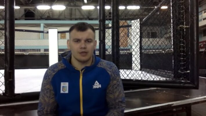 «Чего тебе бояться? Если хочешь — боксируй»: Грицай записал видеообращение к Усику и показал октагон для их боя