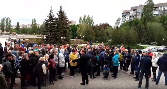 На оккупированном Донбассе устроили бунт против главарей ЛНР: видео