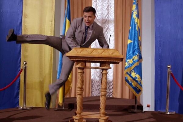 Владимир Александрович и его свита чудят не по-детски