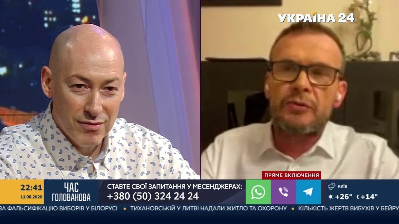 Гордон – украинскому политологу Вакарову: Когда вы на территории страны-агрессора на вражеском телевидении стоите и слушаете, как вашу страну обливают помоями, вам не хочется удавиться от стыда?