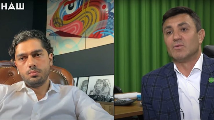 Лерос поспорил с Тищенко в прямом эфире: "Ты борешься с коррупцией? Ты ее возглавил!"