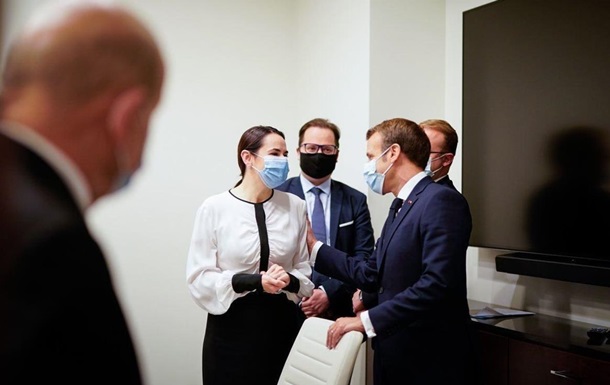 Тихановская рассказала, что Макрон обещал помочь в переговорах по разрешению кризиса в Беларуси