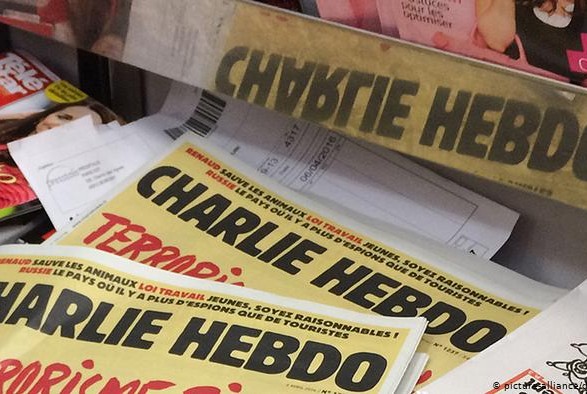 Charlie Hebdo опубликовал карикатуру на Эрдогана