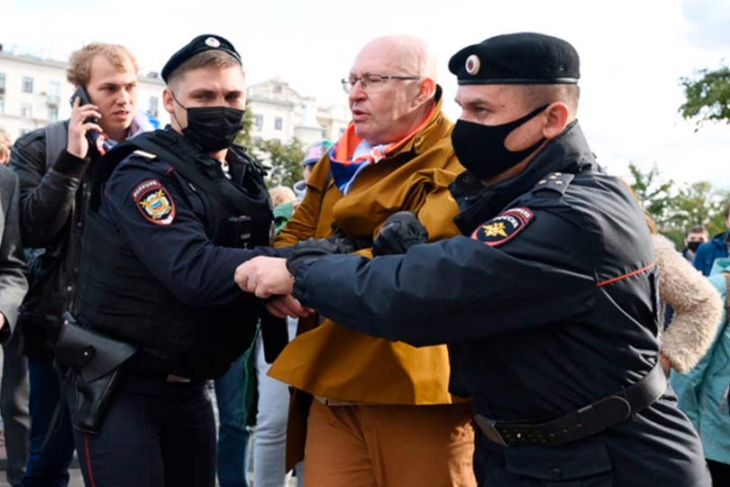 Политолога Валерия Соловья задержали в Петербурге
