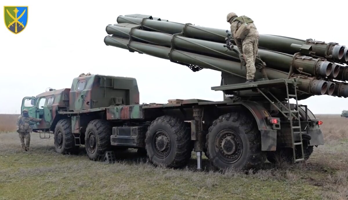 ВСУ устроили маневры с ракетами «Смерч» возле Крыма