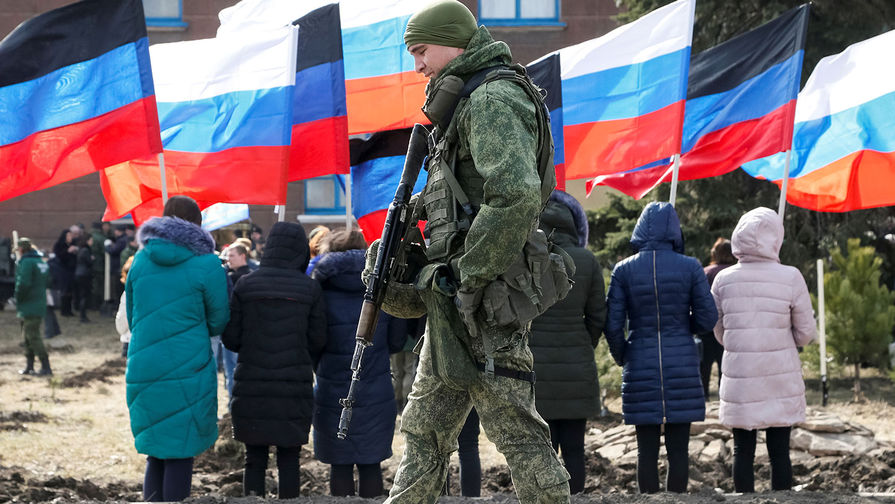 ЛДНР не могут сами воевать с Украиной. Их поддерживает Россия. Признание "ополченца". (Видео)