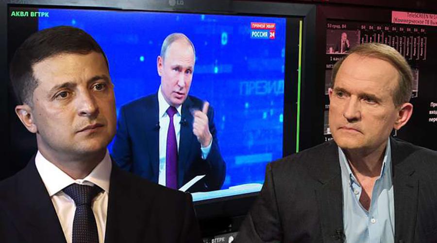 “Большая перегрузка”: Телеканалы Медведчука закрыли по инициативе... Путина!