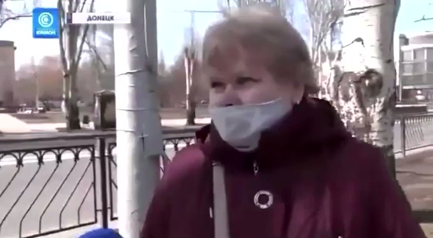 “У мєня два сина в “Денеерє”: дончанка пожаловалась что не получает пенсию от Украины (Видео)