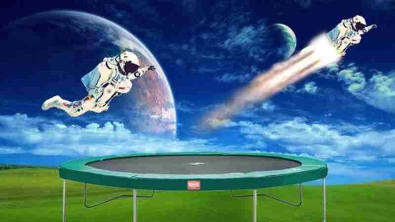 Никто такого не ожидал, но... Теперь только...Батут