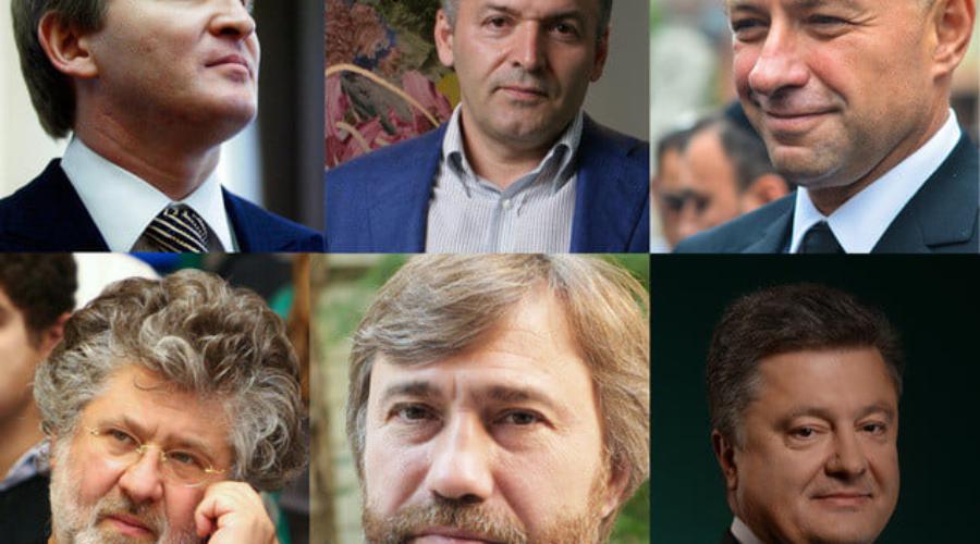 "Закон про олигархов" в лицах