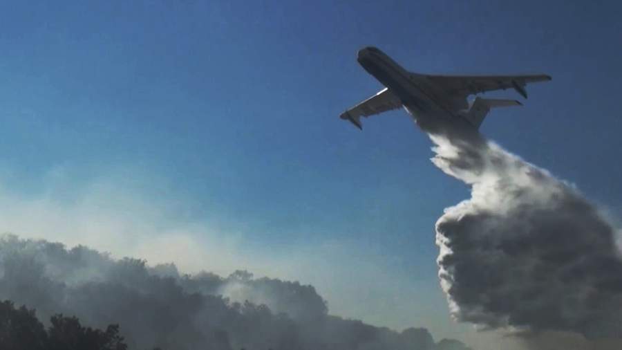 В Турции разбился пожарный самолет, арендованный у России. Фото и видео катастрофы