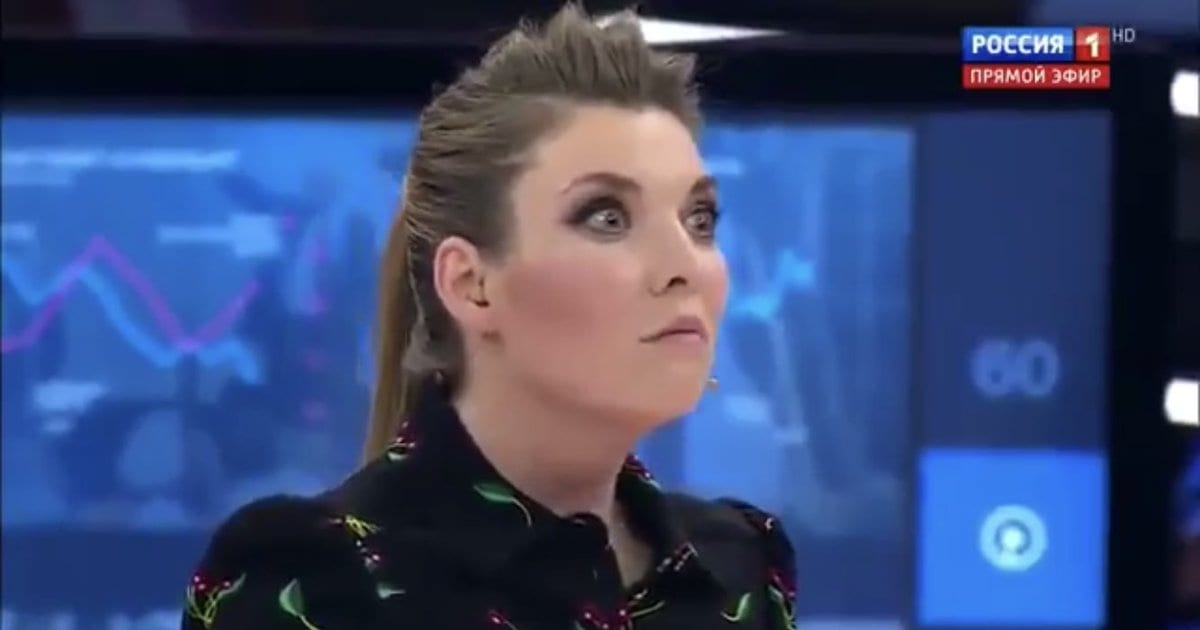 Скабеева в ярости после слов о Путине в Верховной Раде пригрозила Украине (Видео)