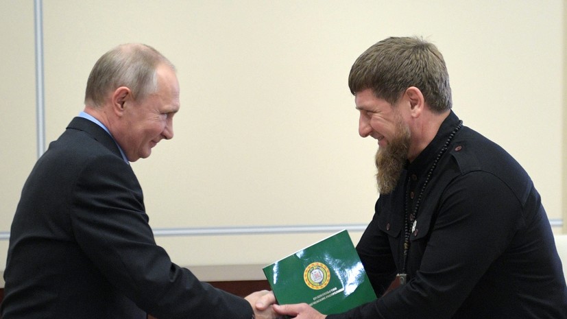 Поделили страну: о чем шептались Путин с Кадыровым