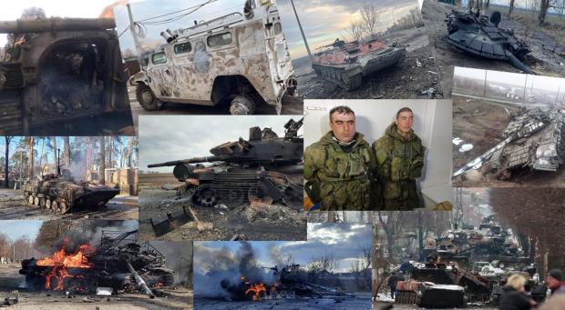 "Хваленые российские десантники разбежались как зайцы": кадры с места разгрома роты РФ под Николаевом