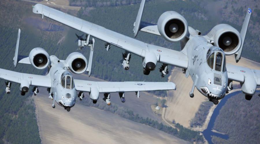 США обсуждают передачу Украине флота штурмовиков A-10