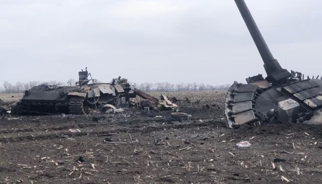 «Мама, у нас такое шапито!»: Контрразведка СБУ уничтожила танк и оккупантов ударным дроном, и перехватила разговор