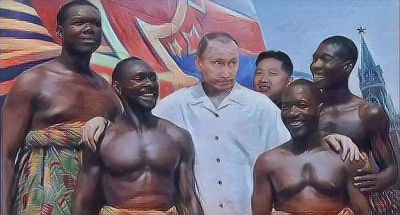 Фотосессия Владимира Путина для журнала "Эритрея сегодня"
