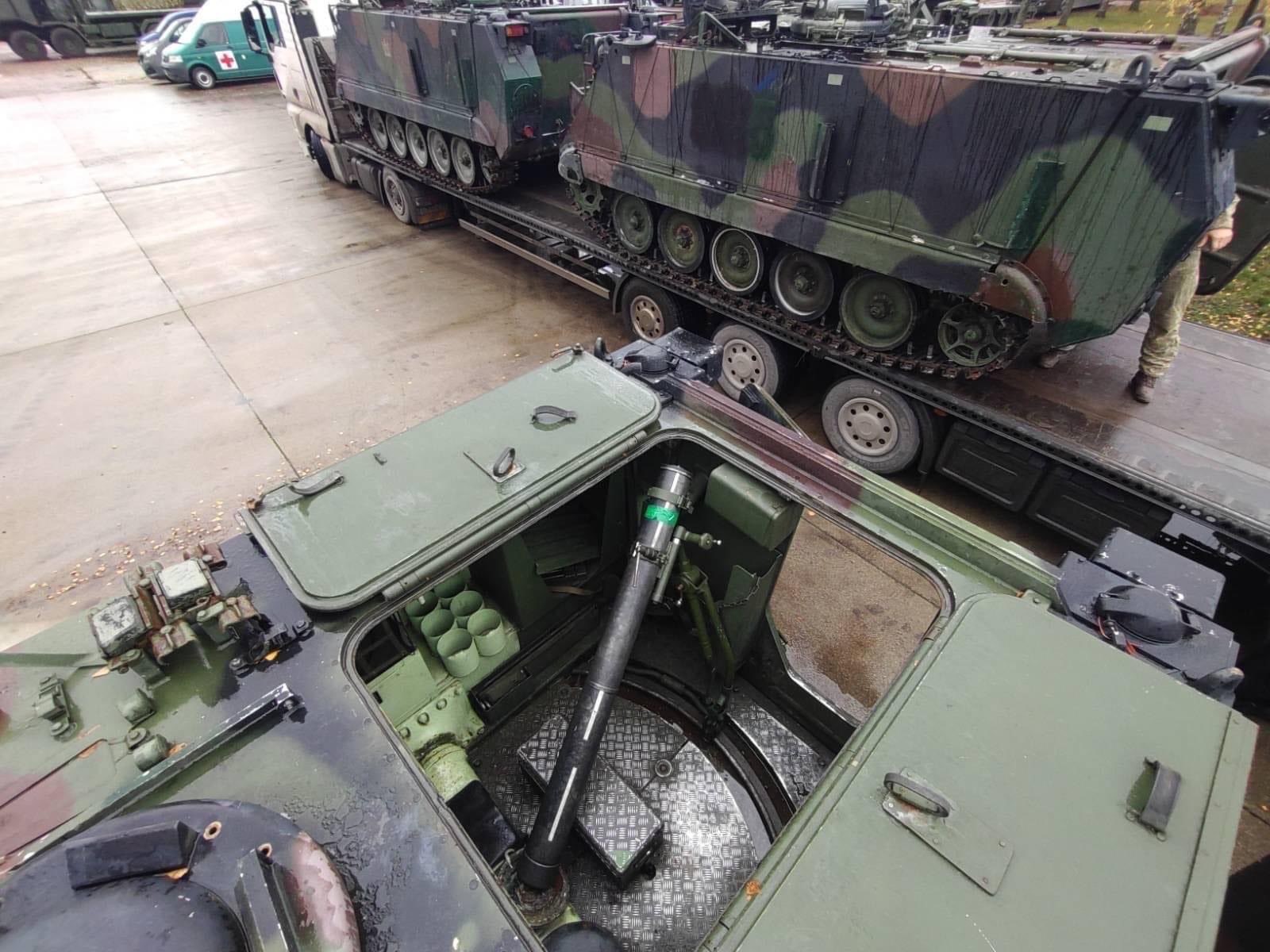 Литва передала Украине дополнительные бронетранспортеры M113