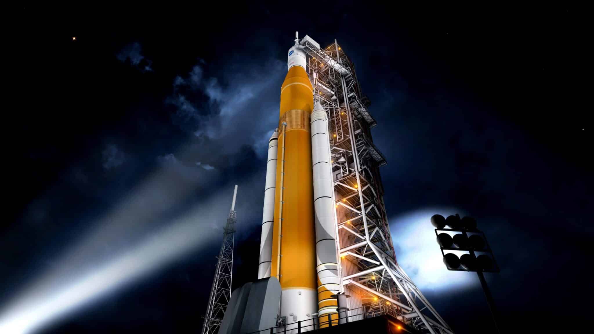 NASA запустило к Луне самую мощную ракету в истории. В рамках миссии на спутнике собираются создать постоянную базу