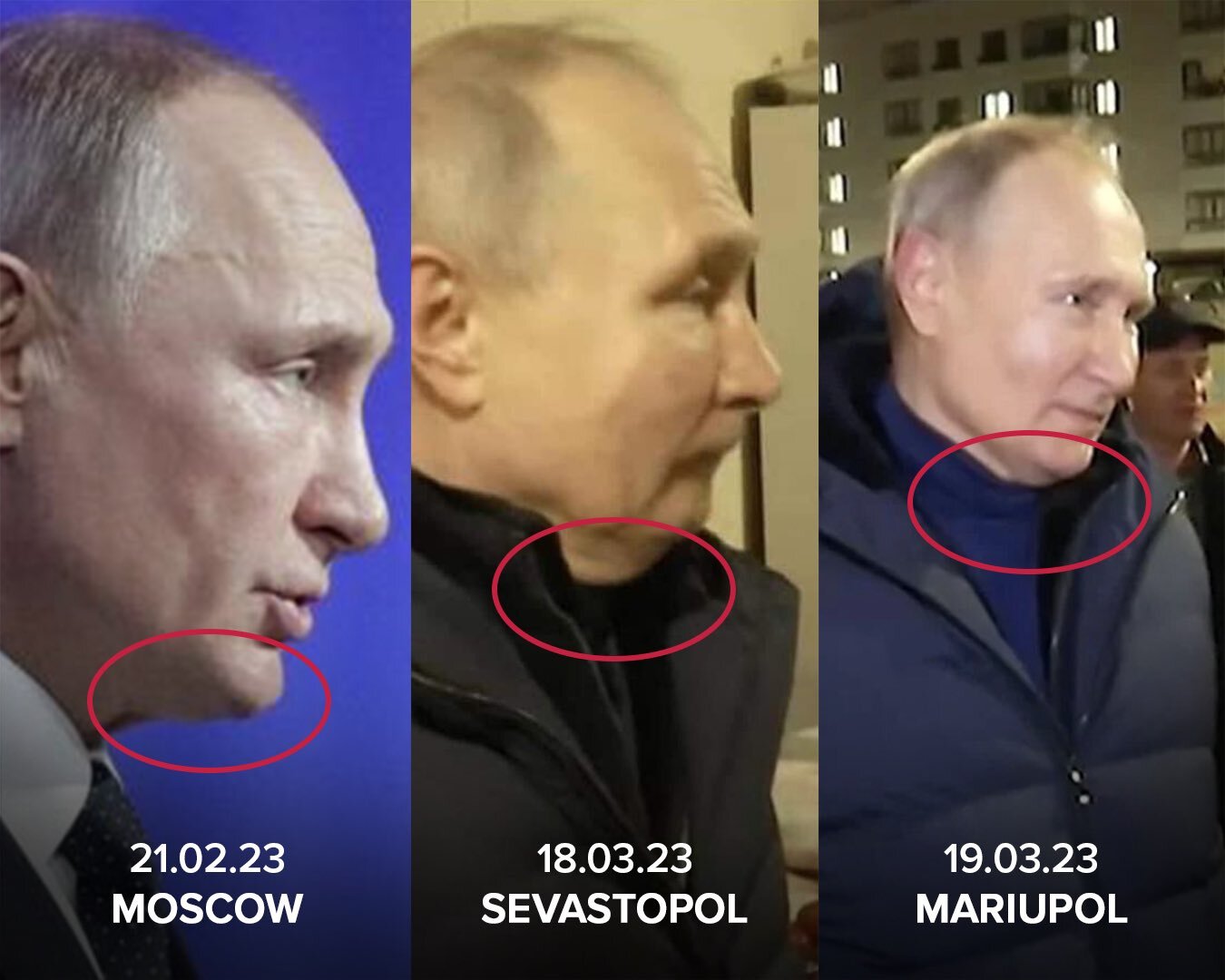 Журналист Bild рассказал, как отличить настоящего Путина от двойника