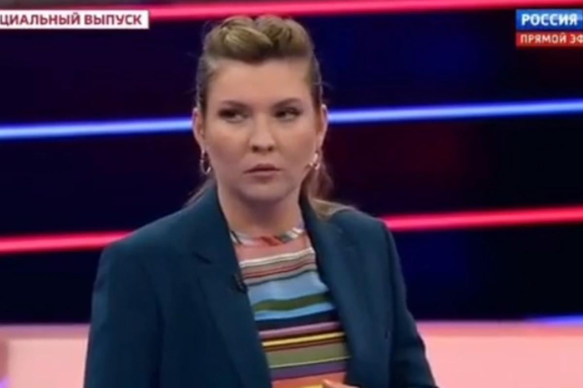 В эфире Скабеевой "отправили" приграничные войска на Харьков (видео)