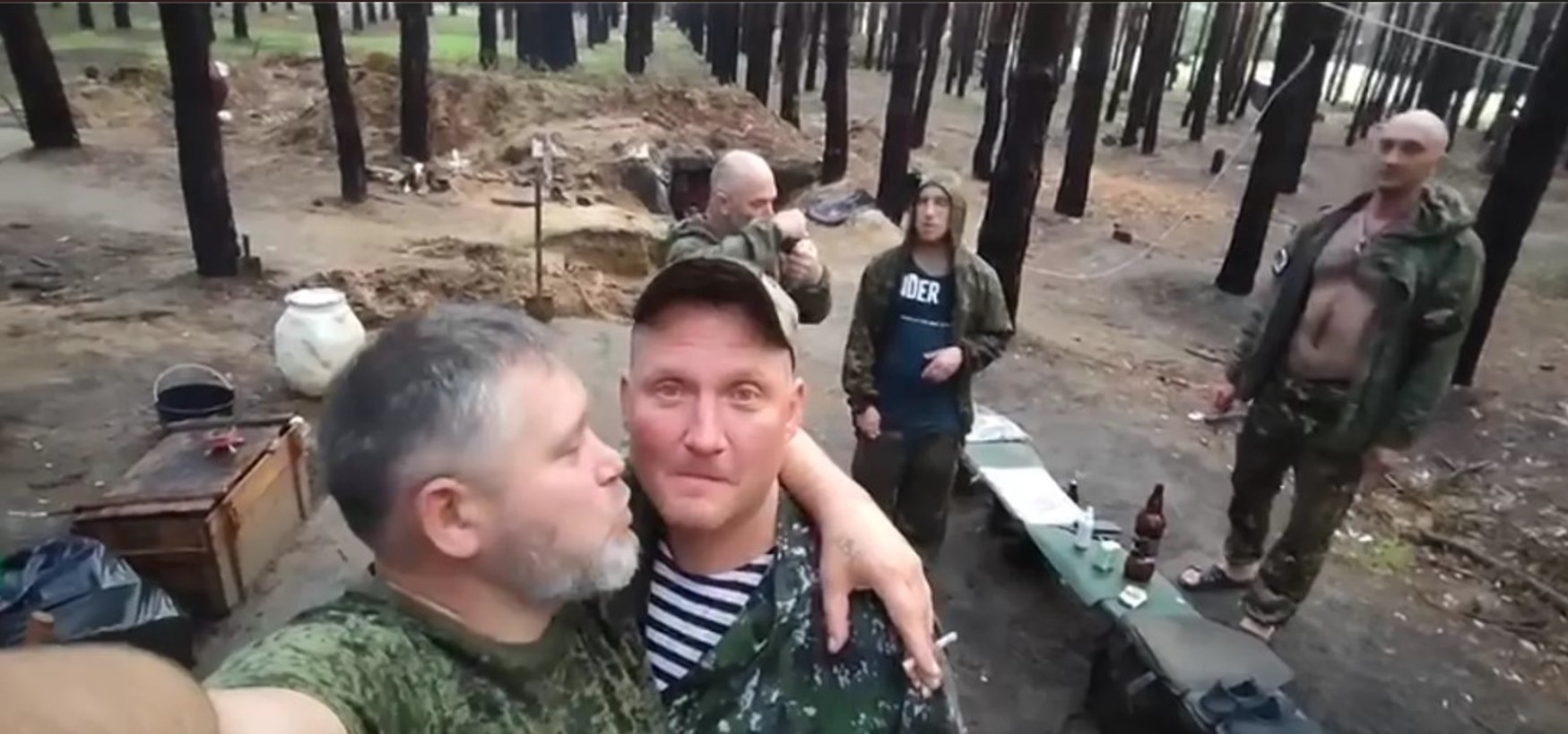 В тылу российских войск