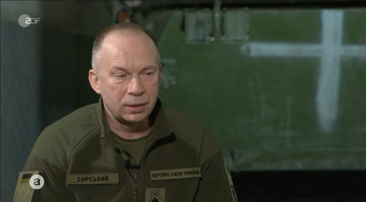 Сырский о тактике: Я лучше оставлю какую-то позицию, но не допущу гибели всего личного состава