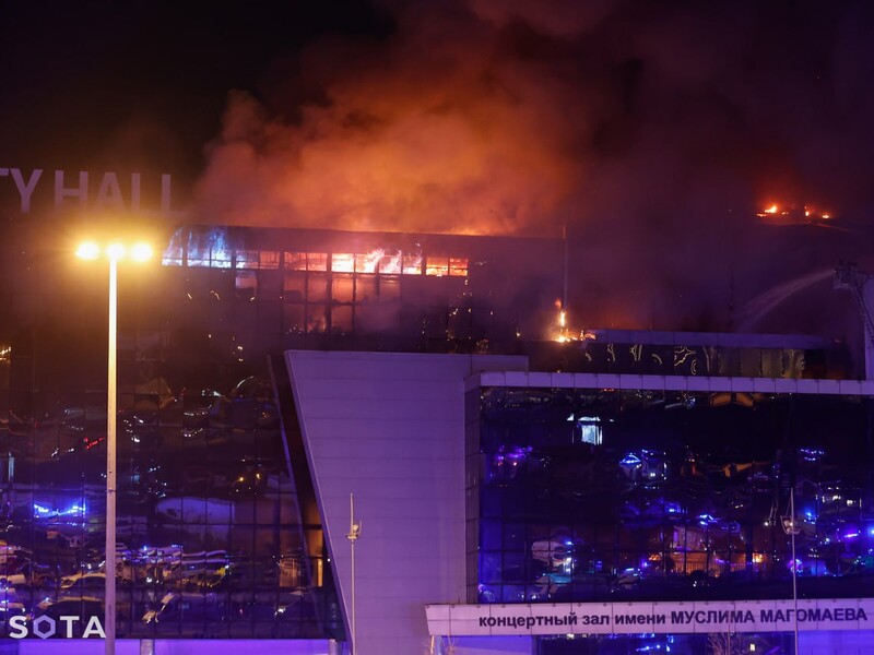"Русский добровольческий корпус" о стрельбе в Crocus City Hall: Террор против гражданского населения – это давний излюбленный прием Путина