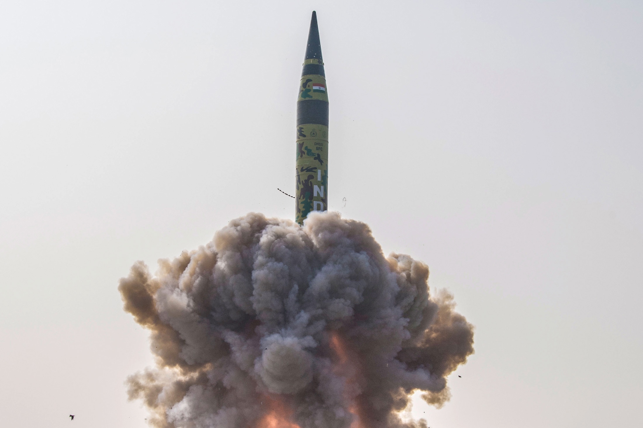 Индия сообщила об успешных испытаниях гиперзвуковой ракеты