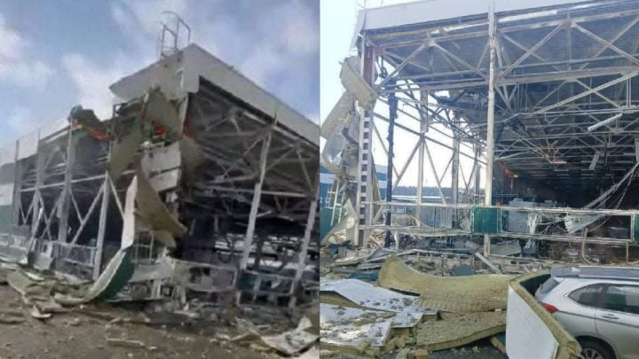 Появились фото и видео последствий удара по полигону в российском Мулино