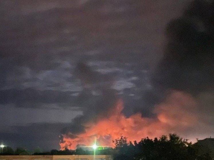 "Кавказскую" бомбят: на Кубани пылает пункт перевалки нефти (Видео)