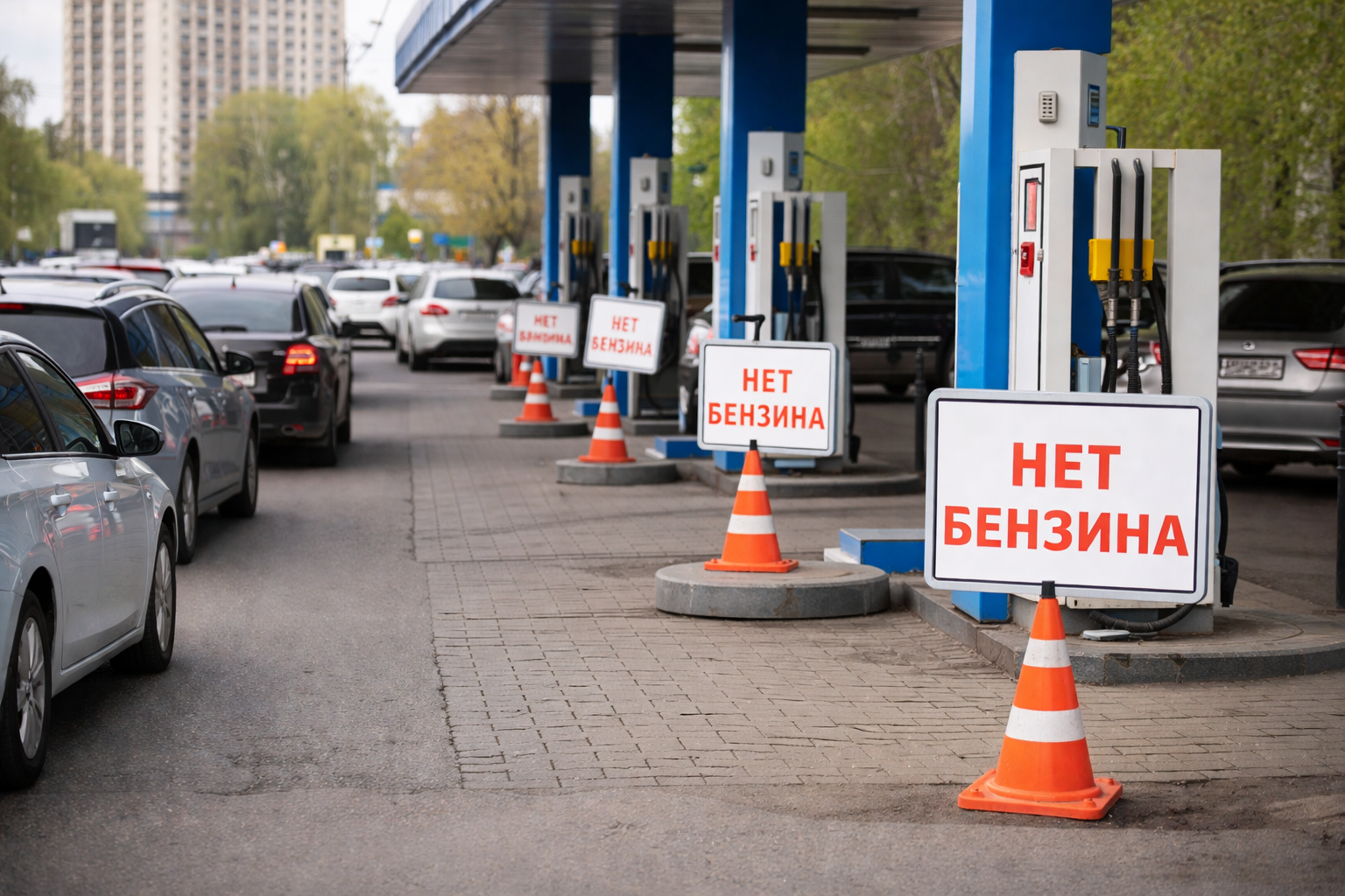 Долго ли протянут москвичи без света, бензина и денег?